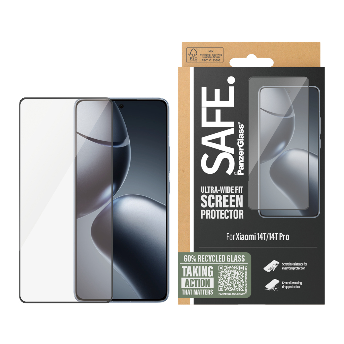 PanzerGlass SAFE. by PanzerGlass - Bildschirmschutz f�r Handy