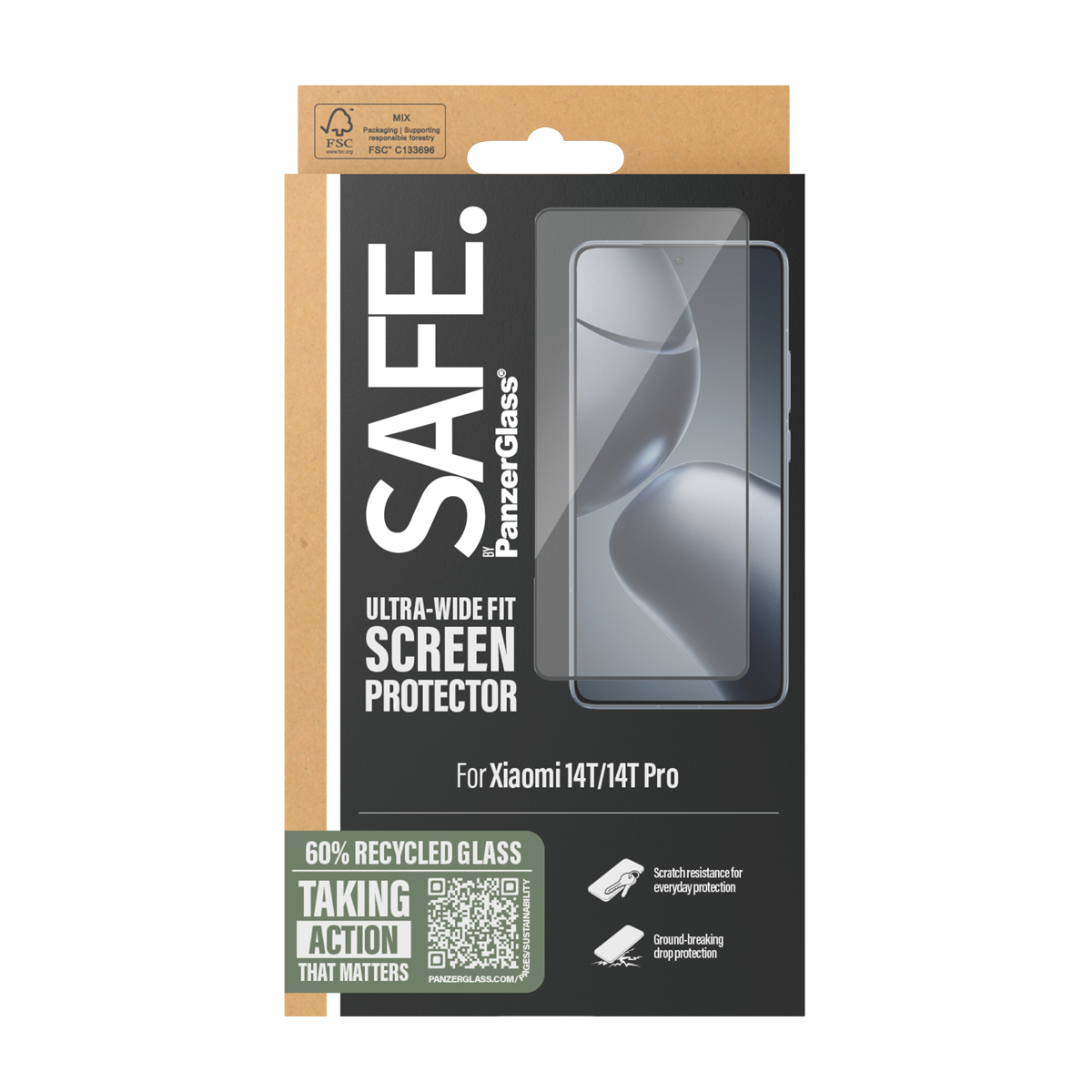 PanzerGlass SAFE. by PanzerGlass - Bildschirmschutz f�r Handy