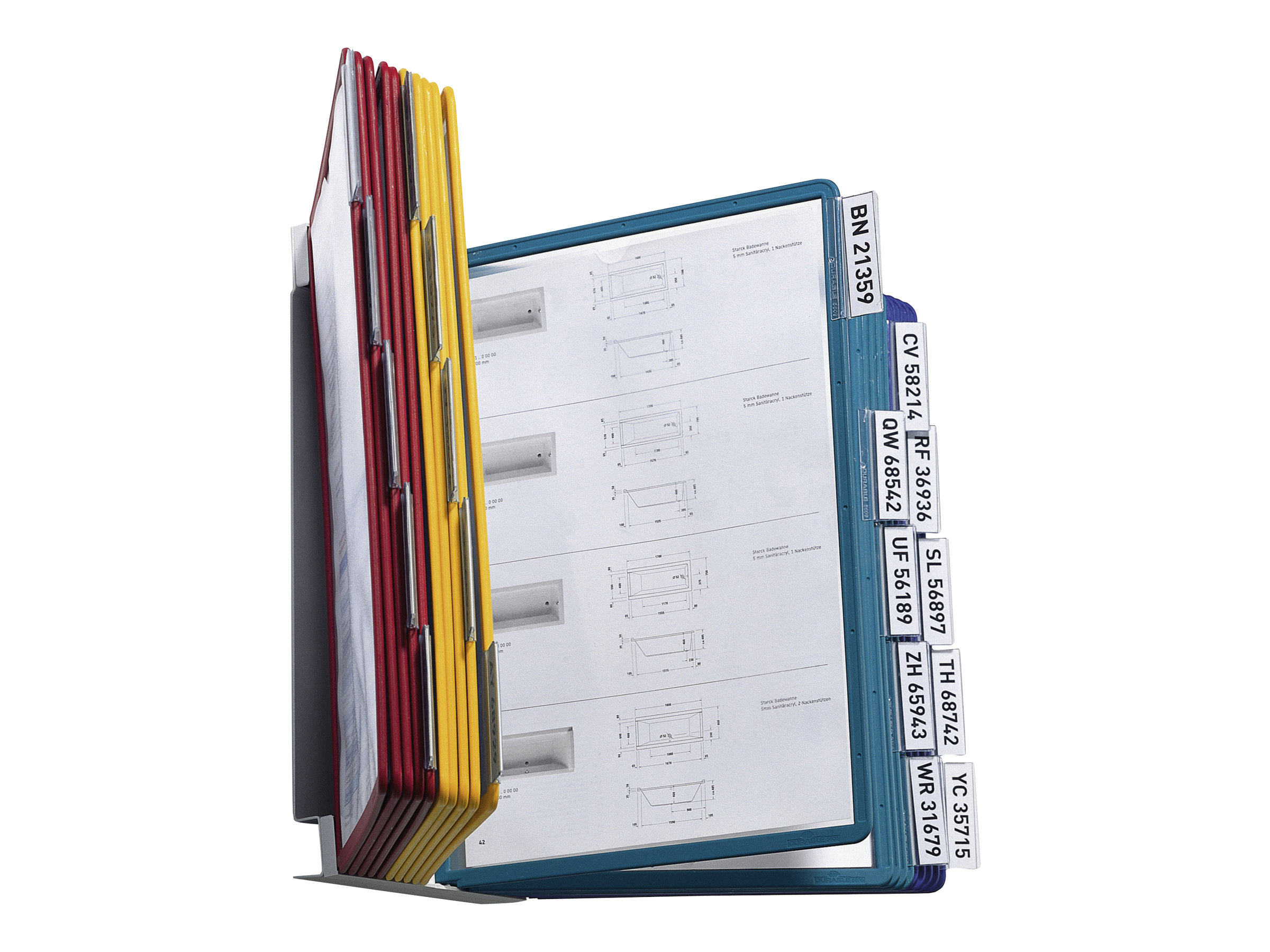 Durable VARIO WALL - Displaytafelsystem - geeignet fr Wandmontage