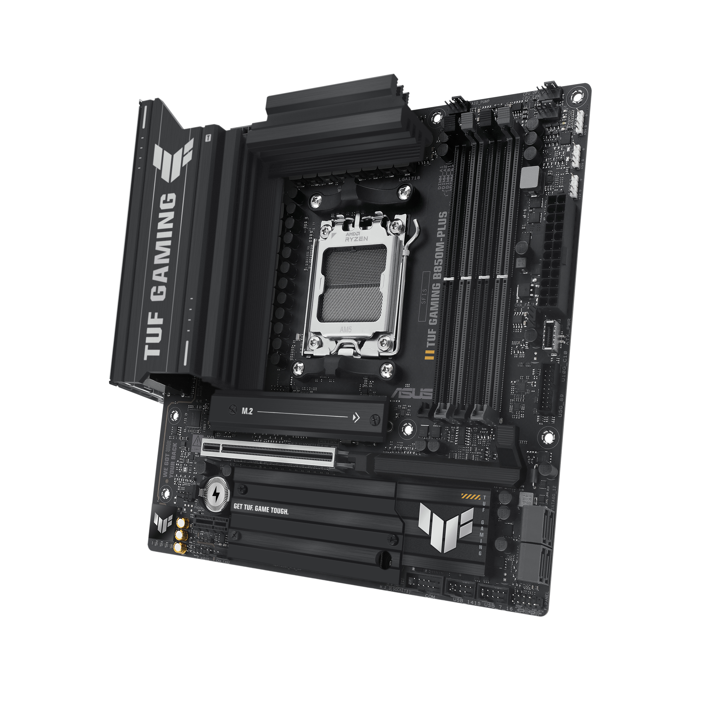 ASUS TUF Gaming B850M-Plus - AMD Sockel AM5 (Ryzen Zen4) - Micro/Mini/Flex-ATX