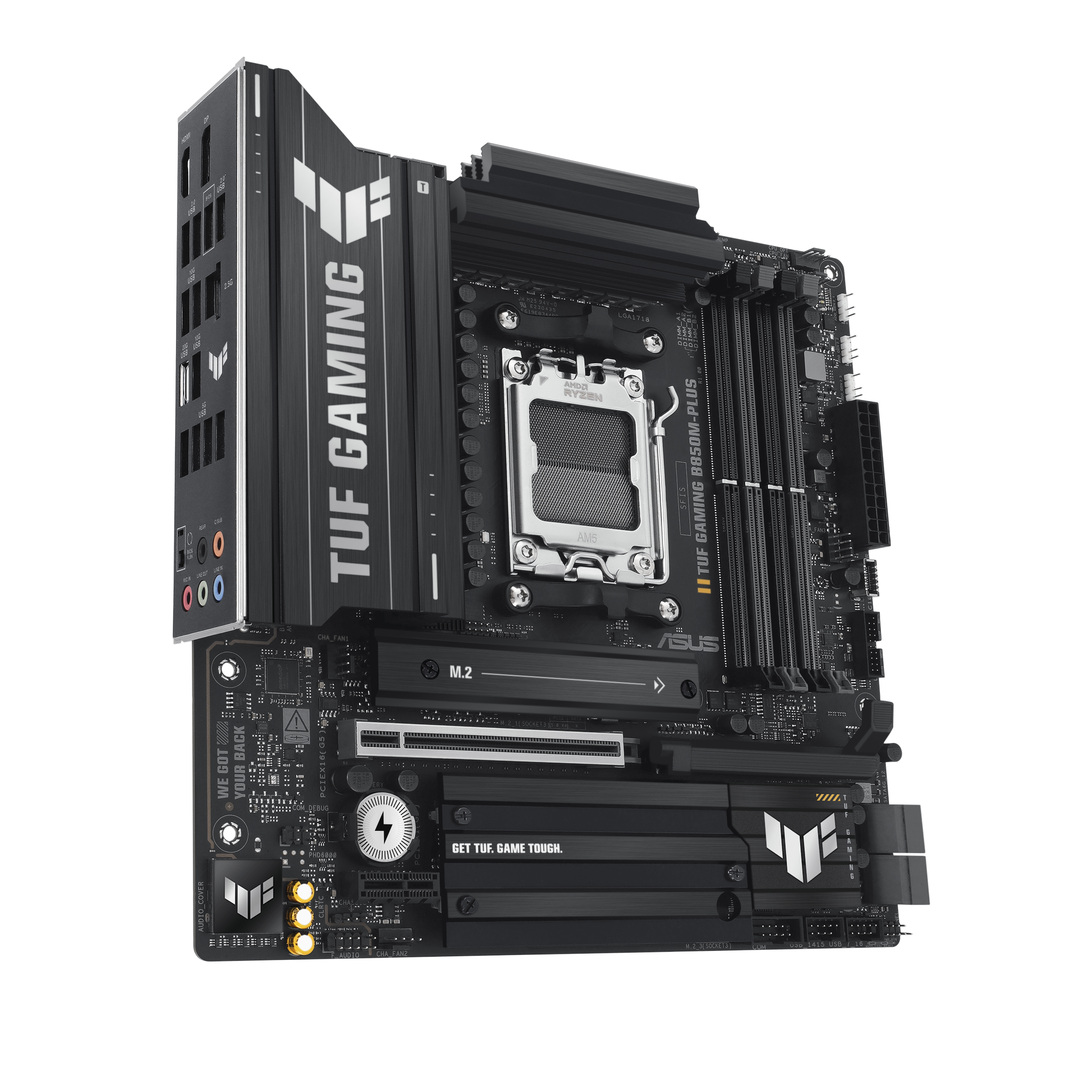 ASUS TUF Gaming B850M-Plus - AMD Sockel AM5 (Ryzen Zen4) - Micro/Mini/Flex-ATX