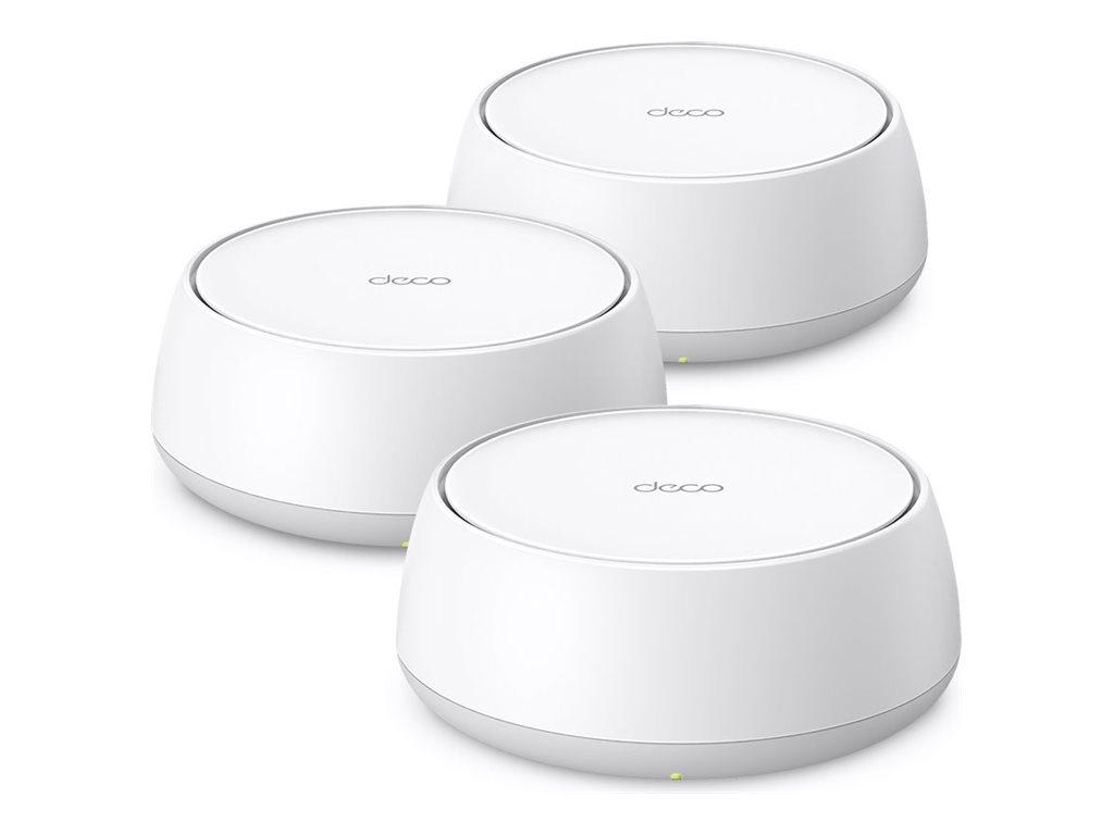 TP-Link DECO BE25(3-PACK) sistema Wi-Fi Mesh (Wi-Fi en malla) Doble banda (2,4 GHz / 5 GHz) Wi-Fi 7 (802.11be) Blanco 2 Interno