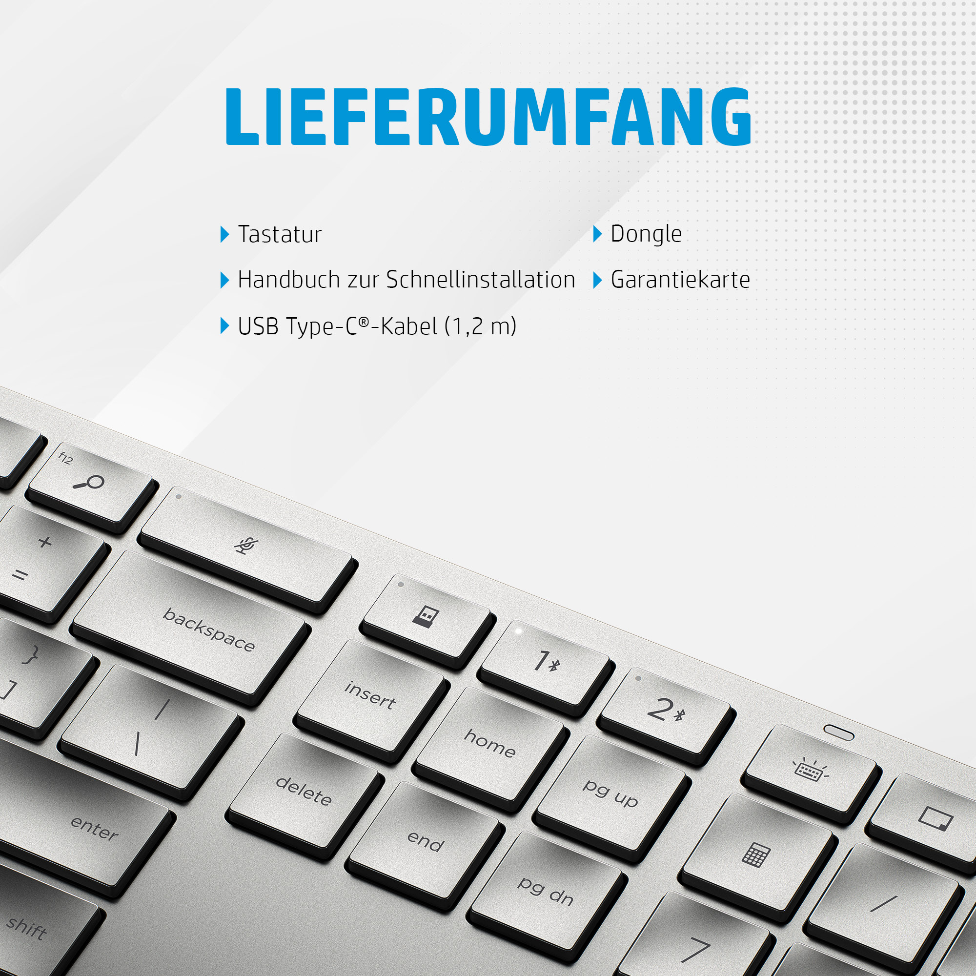HP 970 Programmable Wireless Keyboard