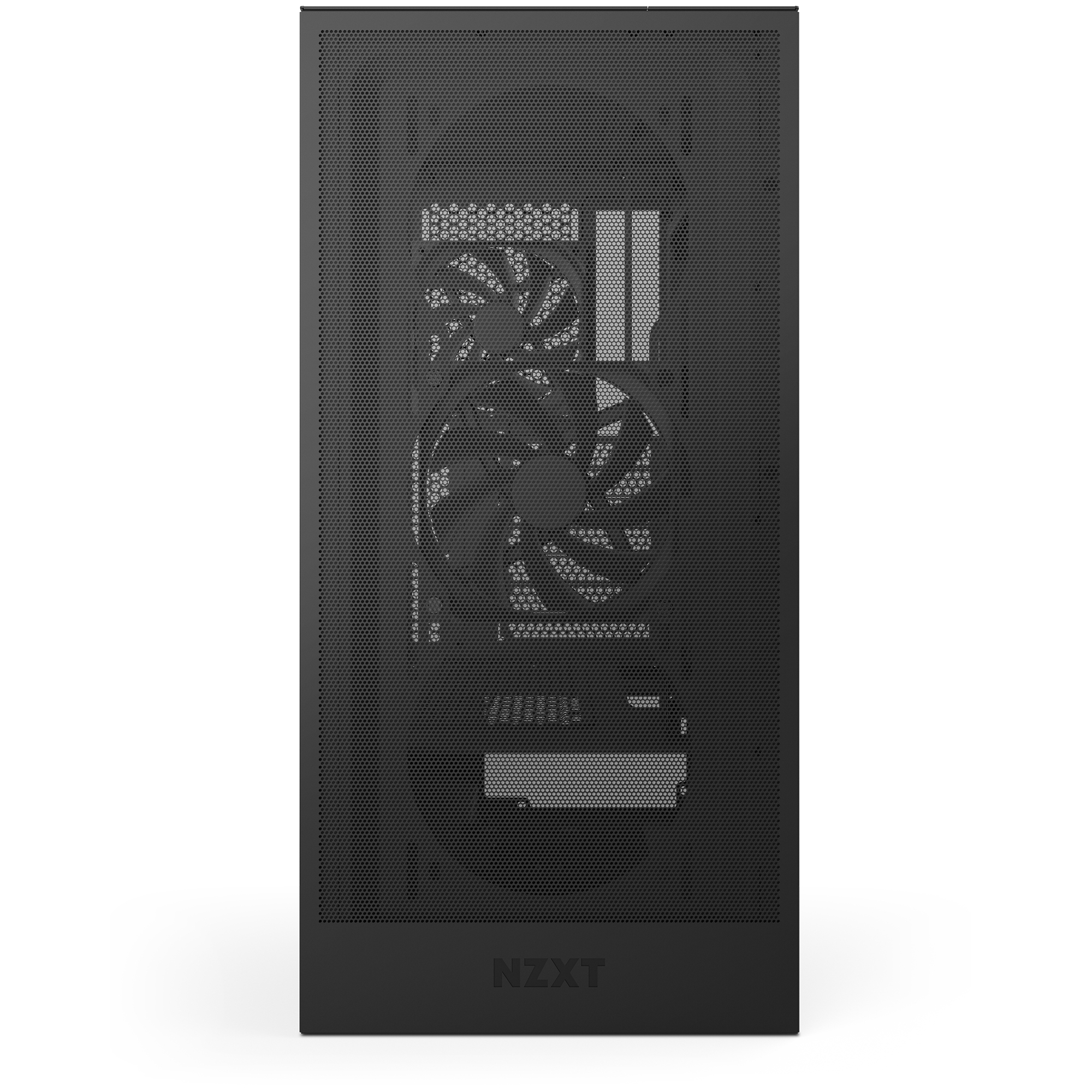 NZXT H series H5 Flow - Mid tower - E-ATX - Seitenteil mit Fenster (geh�rtetes Glas)