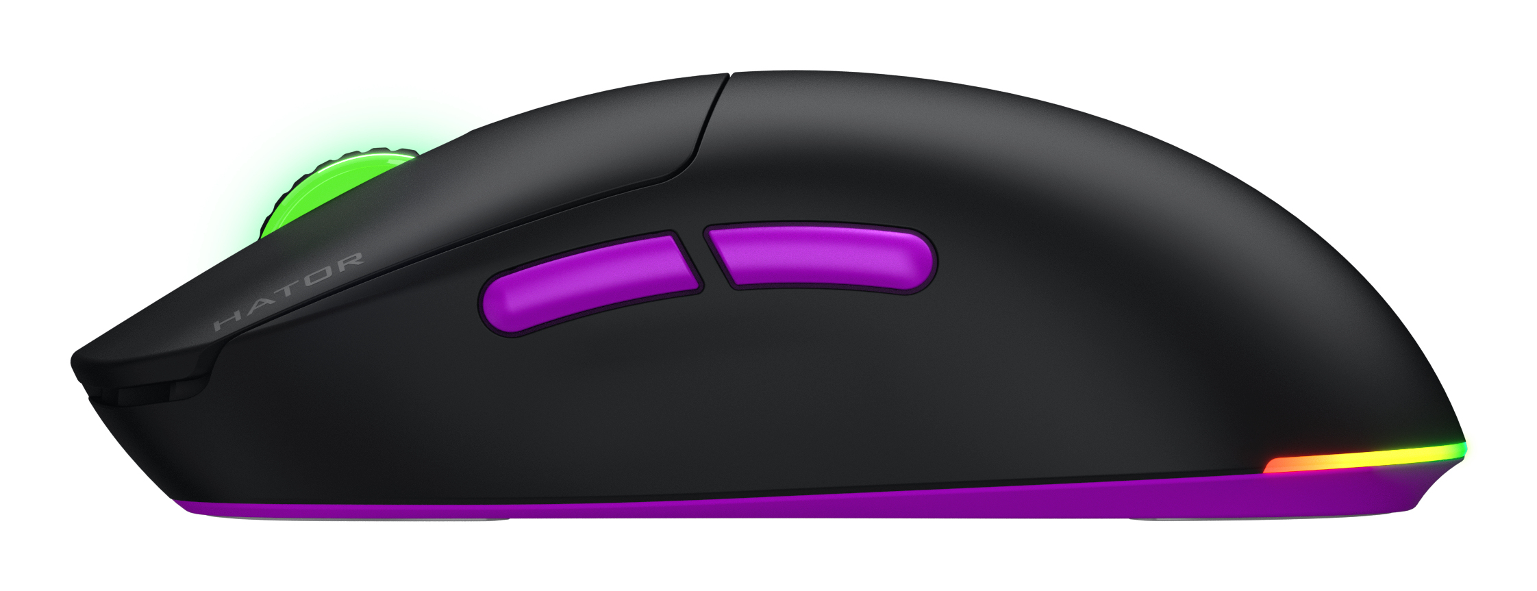 HATOR Quasar 3 Ultra 8K Wireless mouse Gaming Ambidestro RF Wireless + Bluetooth + USB Type-A Ottico 30000 DPI