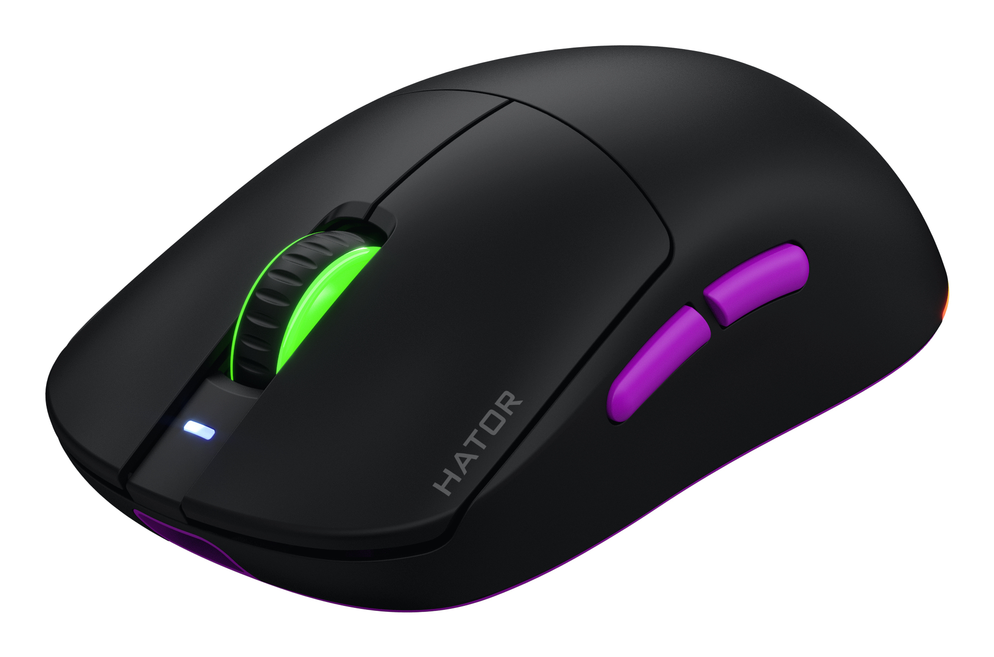HATOR Quasar 3 Ultra 8K Wireless mouse Gaming Ambidestro RF Wireless + Bluetooth + USB Type-A Ottico 30000 DPI
