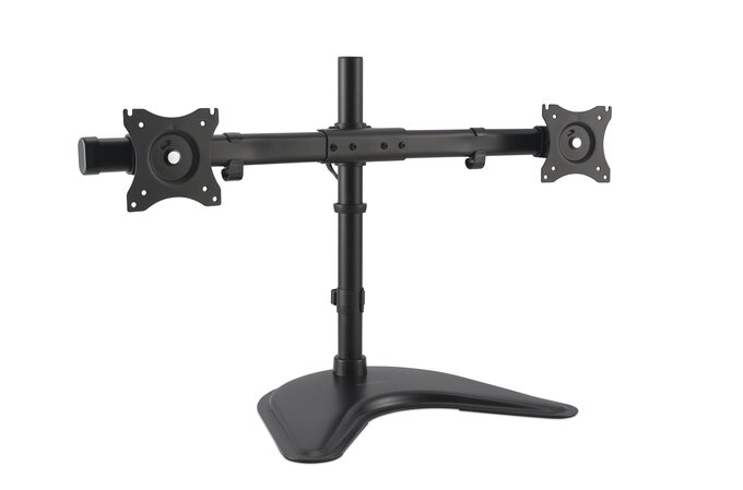 Kensington SmartFit - Aufstellung - f�r 2 Monitore - Stahl, Silikonpad - Bildschirmgr��e: bis zu 68,6 cm (bis zu 27 Zoll)