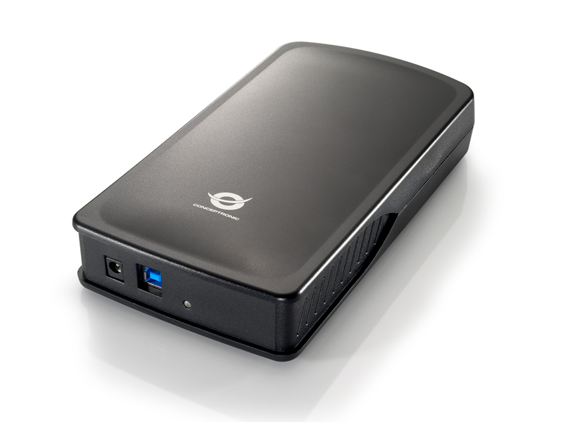 Conceptronic CHD3DUSB3 contenitore di unit di archiviazione Box esterno HDD Grafite 3.5