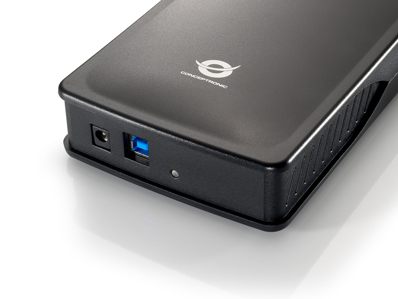 Conceptronic CHD3DUSB3 contenitore di unit di archiviazione Box esterno HDD Grafite 3.5