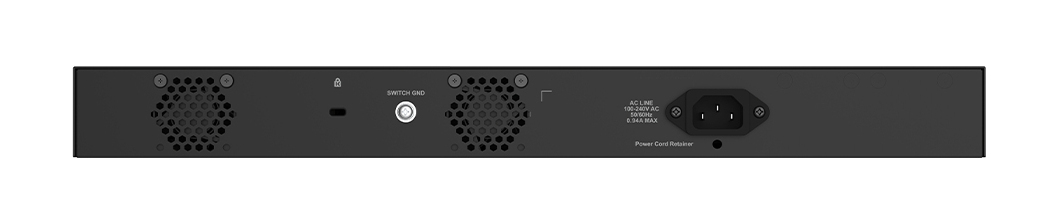 D-Link DMS-1250-28/E commutateur r�seau G�r� L2 2.5G Ethernet (100/1000/2500) Noir