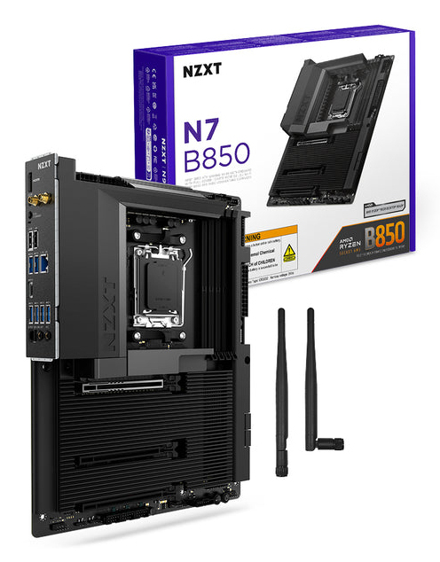 NZXT N7 B850 AMD B850 Emplacement AM5 ATX