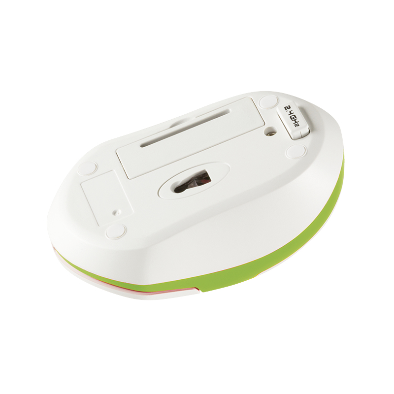 LogiLink Mini - Maus - optisch - 3 Tasten - kabellos - 2.4 GHz - kabelloser Empfnger (USB)