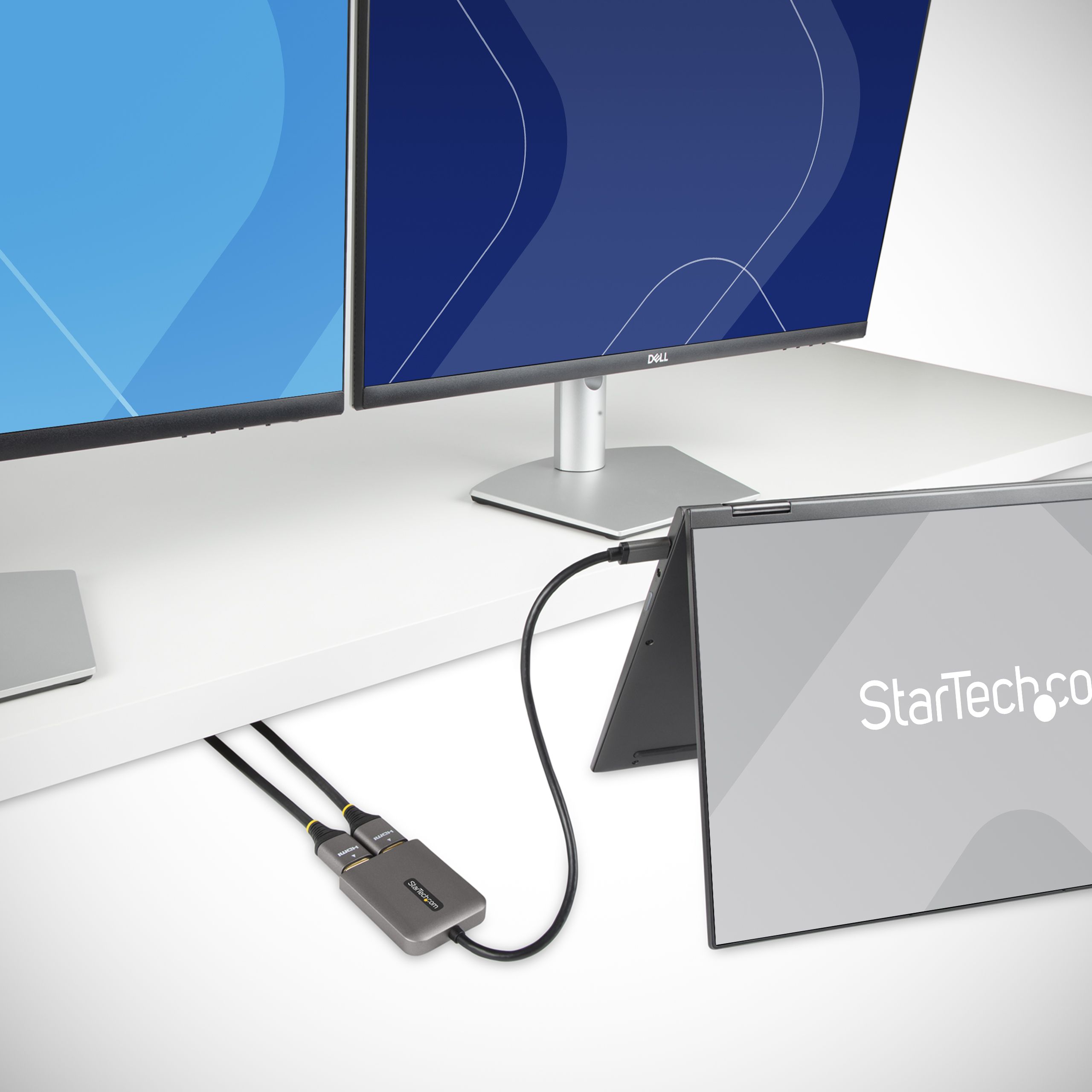 StarTech.com Cable USB C a HDMI – 4K 60Hz USB tipo C a HDMI 2.0 cable  adaptador de vídeo – Compatible con Thunderbolt 3 – Monitor / pantalla HDMI  – DP