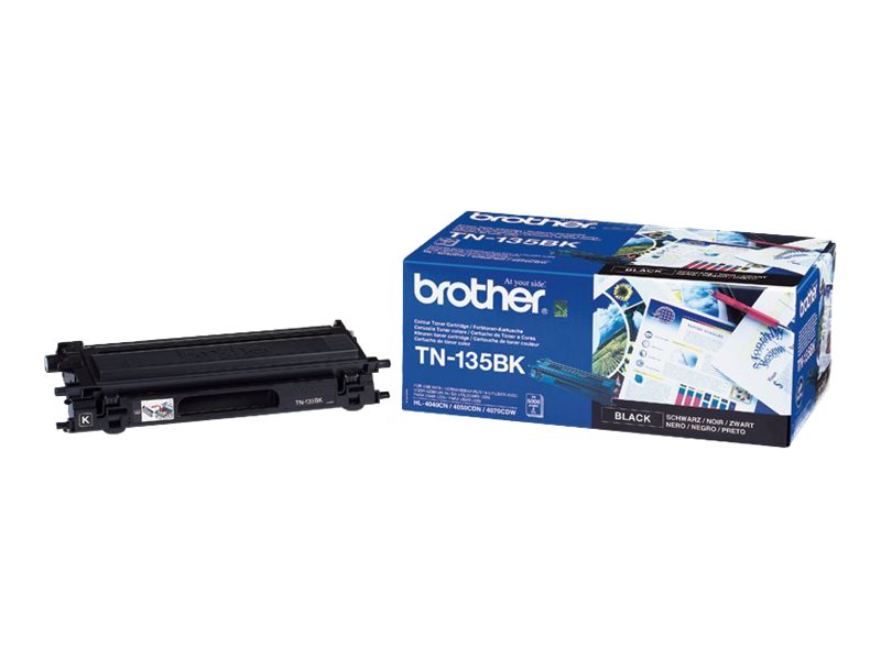 Brother TN-135BK - Toner schwarz - fr DCP-9040 9042 9045 HL-4040 4050 4070 MFC-9420 9440 9450 9840