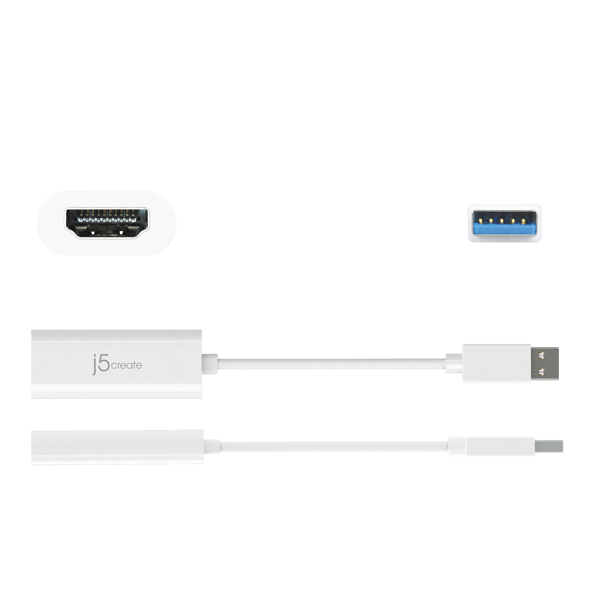 j5create JUA254-N Adattatore multi-monitor da USB a HDMI