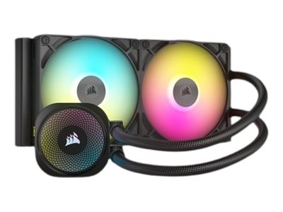 Corsair iCUE Link TITAN 240 RX RGB - Prozessor-Flssigkeitskhlsystem - Khlergre: 240 mm - (fr: AM4, LGA1700, AM5, LGA1851)