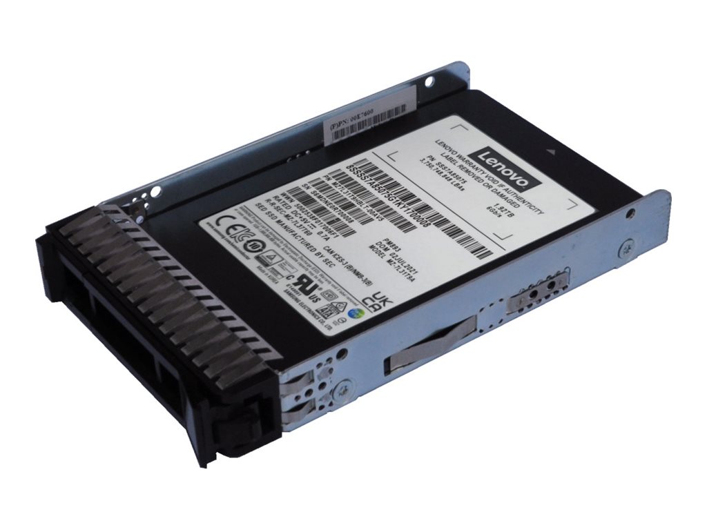 Lenovo 4XB7A87528 drives allo stato solido 7,68 TB 2.5 Serial ATA III V-NAND TLC