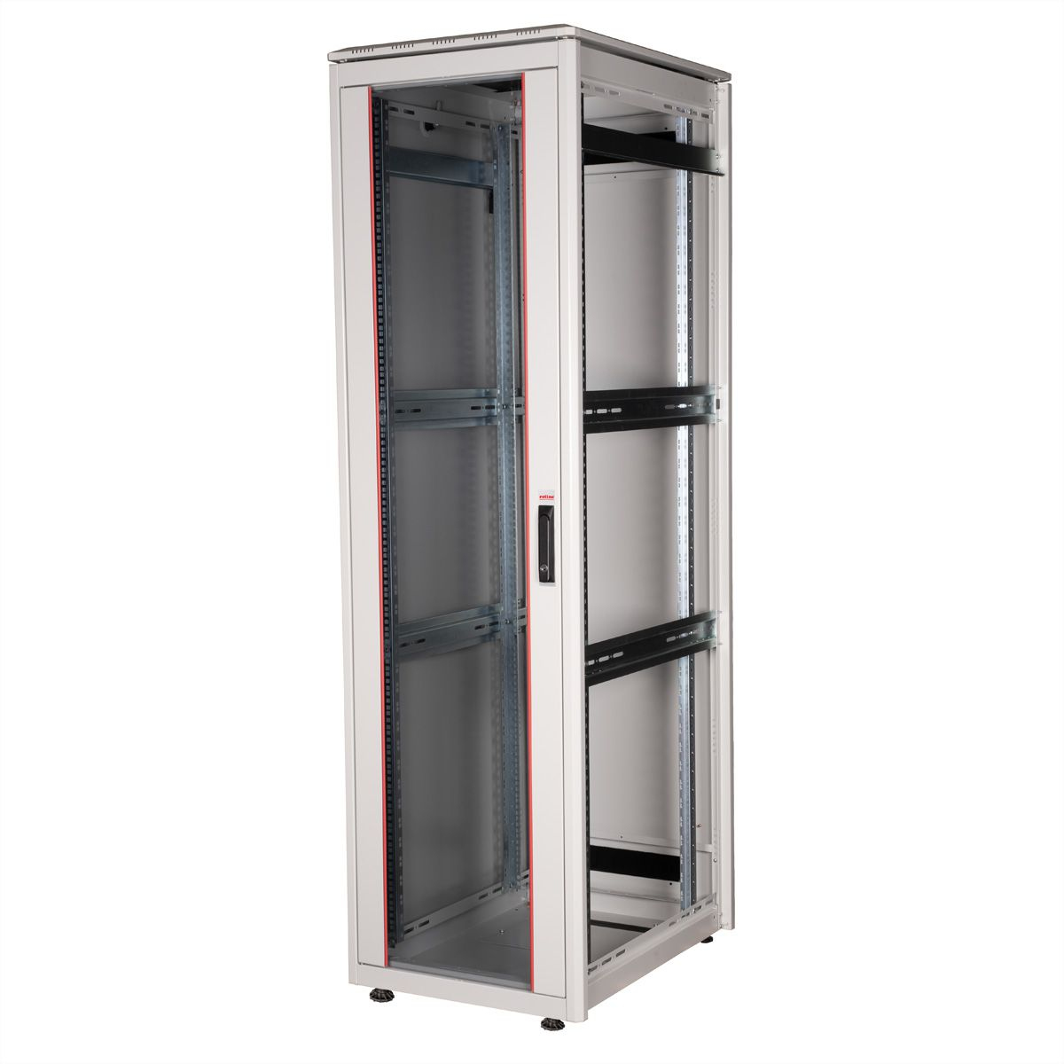 ROLINE Pro - Schrank Netzwerkschrank - mit Glast�r, 600 x 800 mm (B x T)