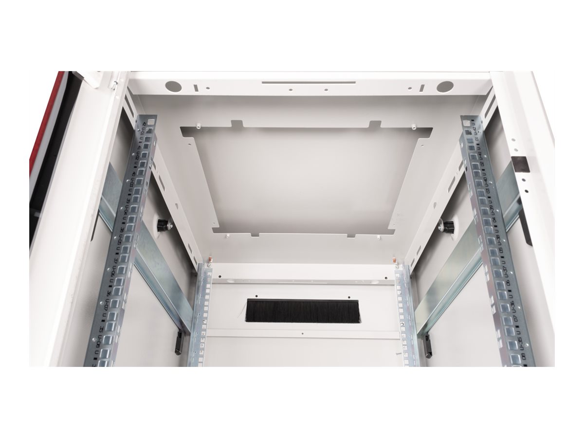 ROLINE Pro - Schrank Netzwerkschrank - mit Glast�r, 600 x 800 mm (B x T)