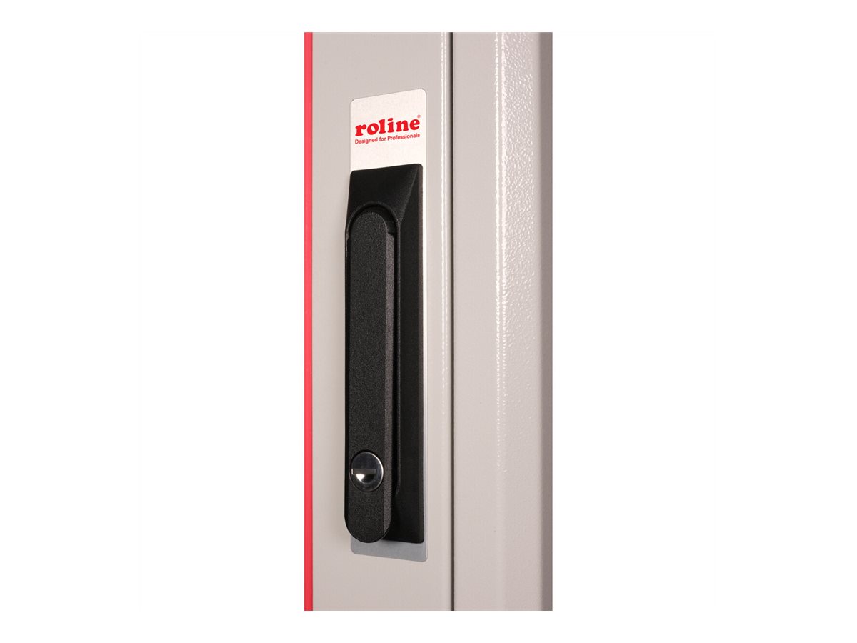 ROLINE Pro - Schrank Netzwerkschrank - mit Glast�r, 600 x 800 mm (B x T)