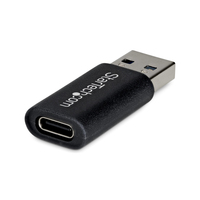 StarTech.com Adattatore USB-A a USB-C, Convertitore USB-A Maschio a USB-C Femmina, 10Gbps, 5V 900mA, Adattatore USB a USB Tipo-C per Caricatori e Hub USB-A