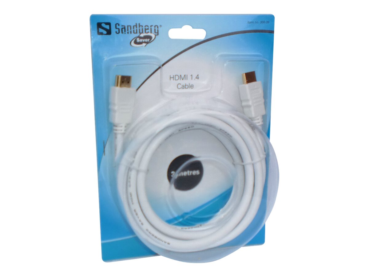 SANDBERG Saver - HDMI-Kabel - HDMI mnnlich zu HDMI mnnlich