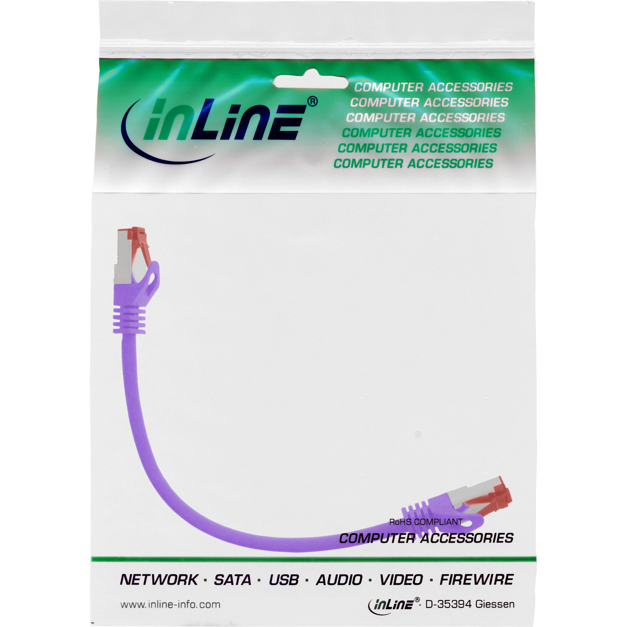 InLine Patch-Kabel - RJ-45 (M) zu RJ-45 (M)