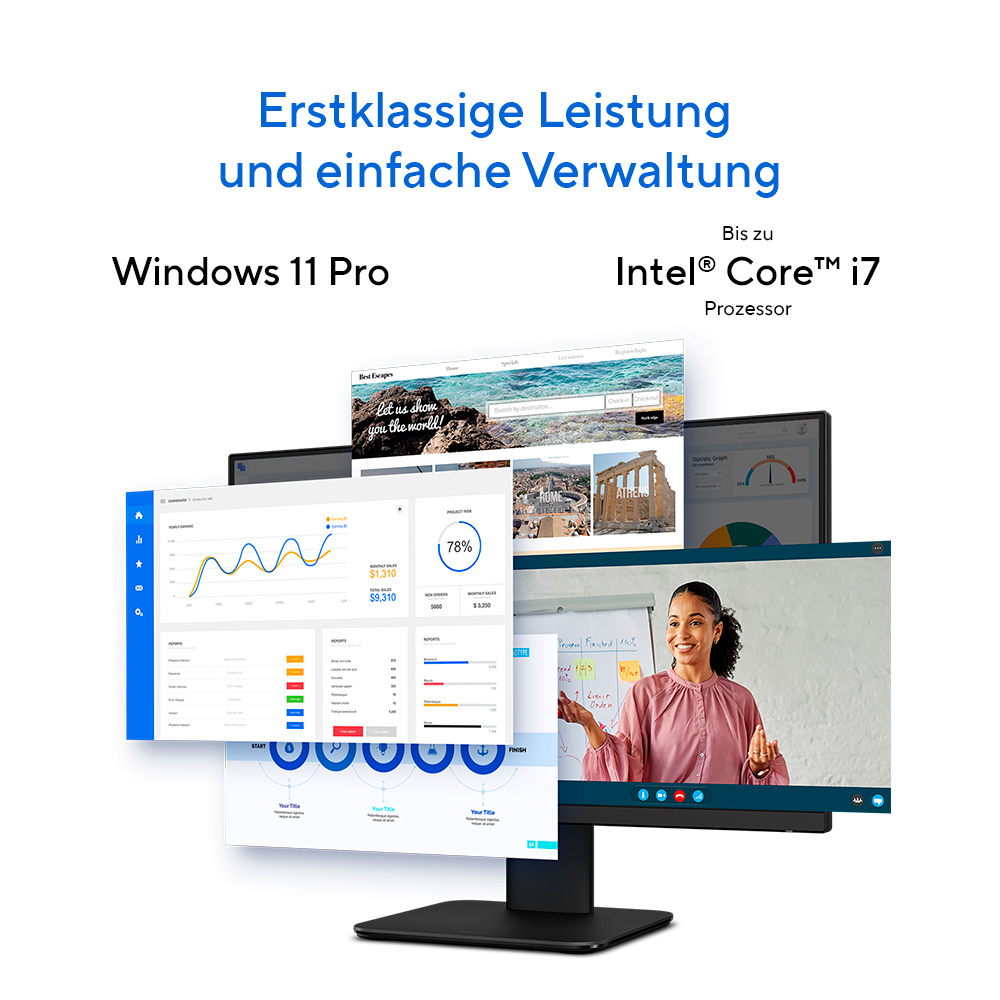 ASUS ExpertCenter P4 27 i5-13420H 16 512 P470VAK-BPE0840 ohne OS - All-in-One mit Monitor - Core i5