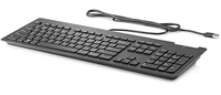 HP 911502-091 teclado Oficina USB Noruego Negro