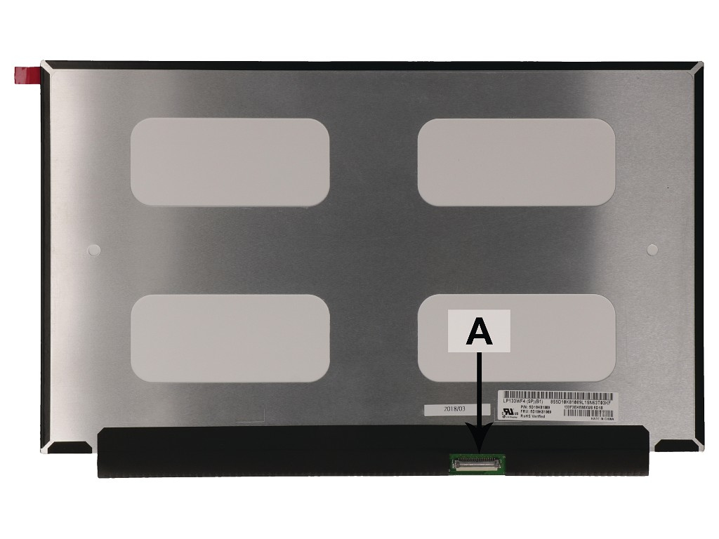 2-Power 13.3 1920x1080 WUXGA HD Glossy (305mm) Screen - replaces LQ133M1JW02