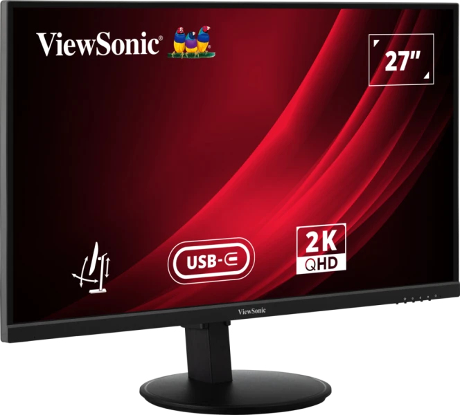 Viewsonic VG Series VG2709-2K-MHDU-2 pantalla para PC 68,6 cm (27) 2560 x 1440 Pixeles Quad HD LED Negro