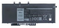 Dell Laptop-Batterie - Lithium-Ionen - 4 Zellen