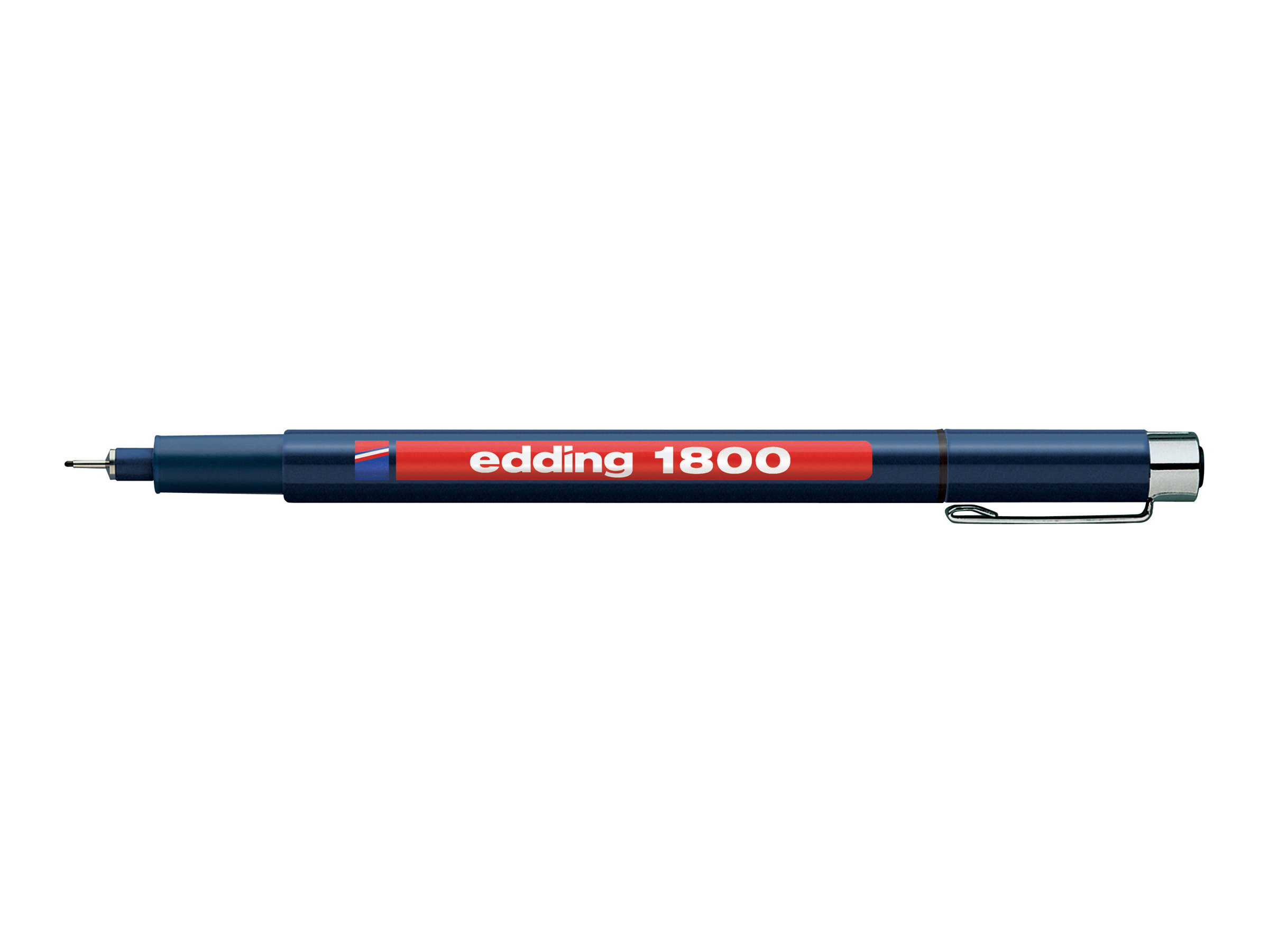 EDDING 1800 - Fineliner - Schwarz - Pigmenttinte