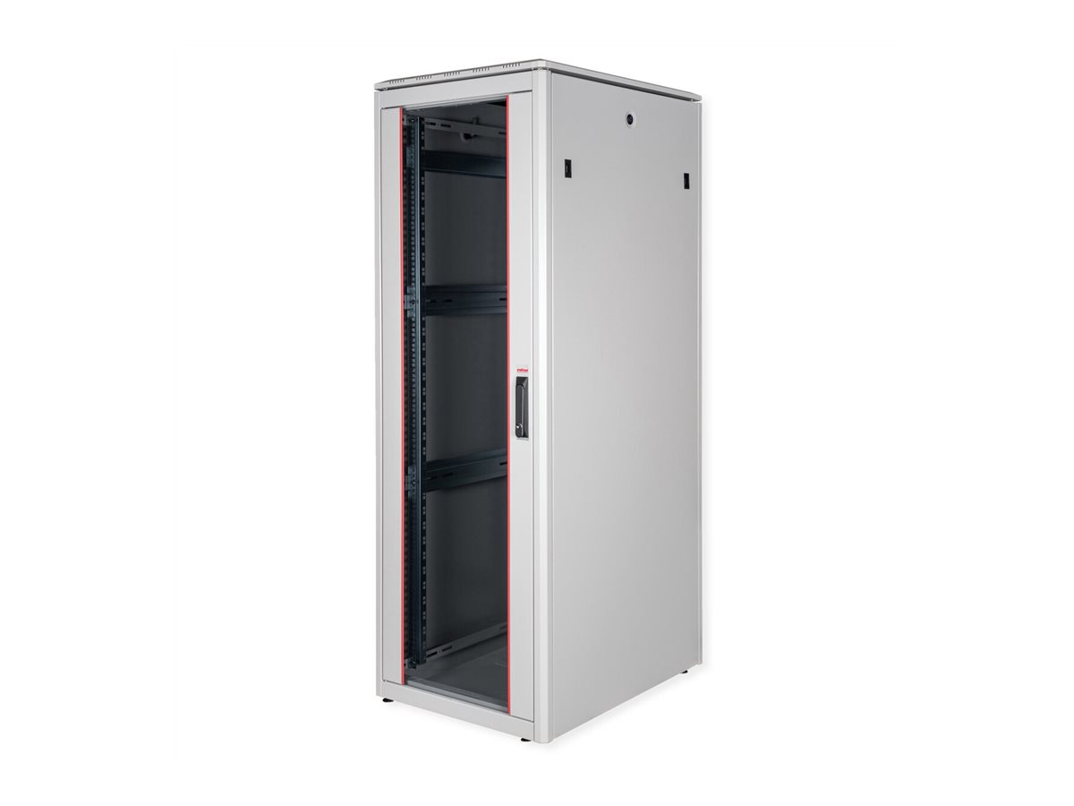 ROLINE Pro - Schrank Netzwerkschrank - Hellgrau, RAL 7035 - 36U - 48.3 cm (19)