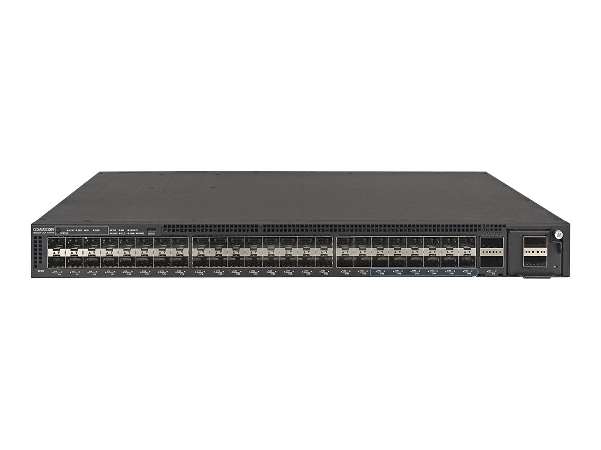 Ruckus CommScope ICX7550 48 12X1/10G SFP BNDL 2PSU-E - 100 Gbps - 36-Port
