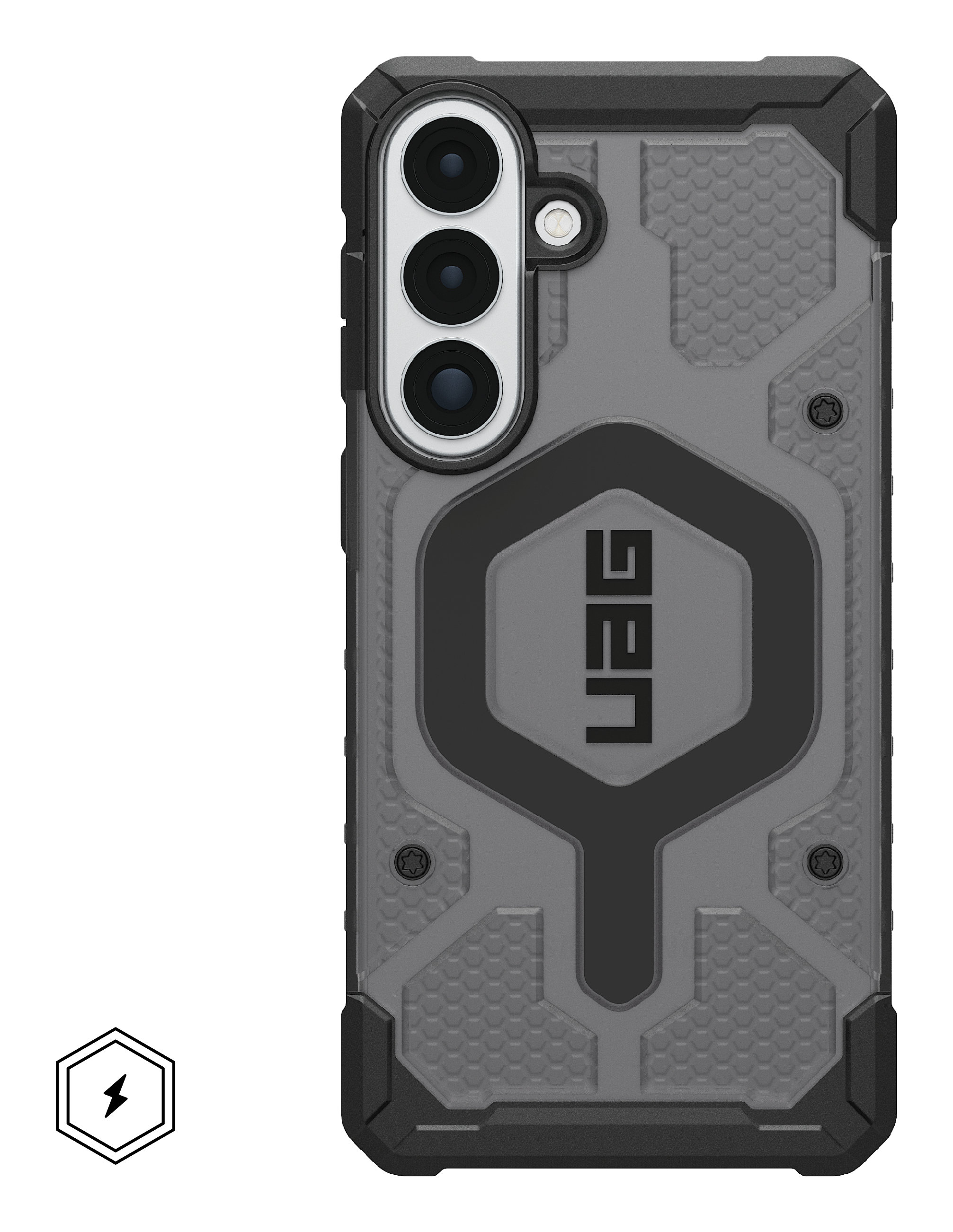 Urban Armor Gear Pathfinder custodia per cellulare 17 cm (6.7) Cover Cenere, Nero