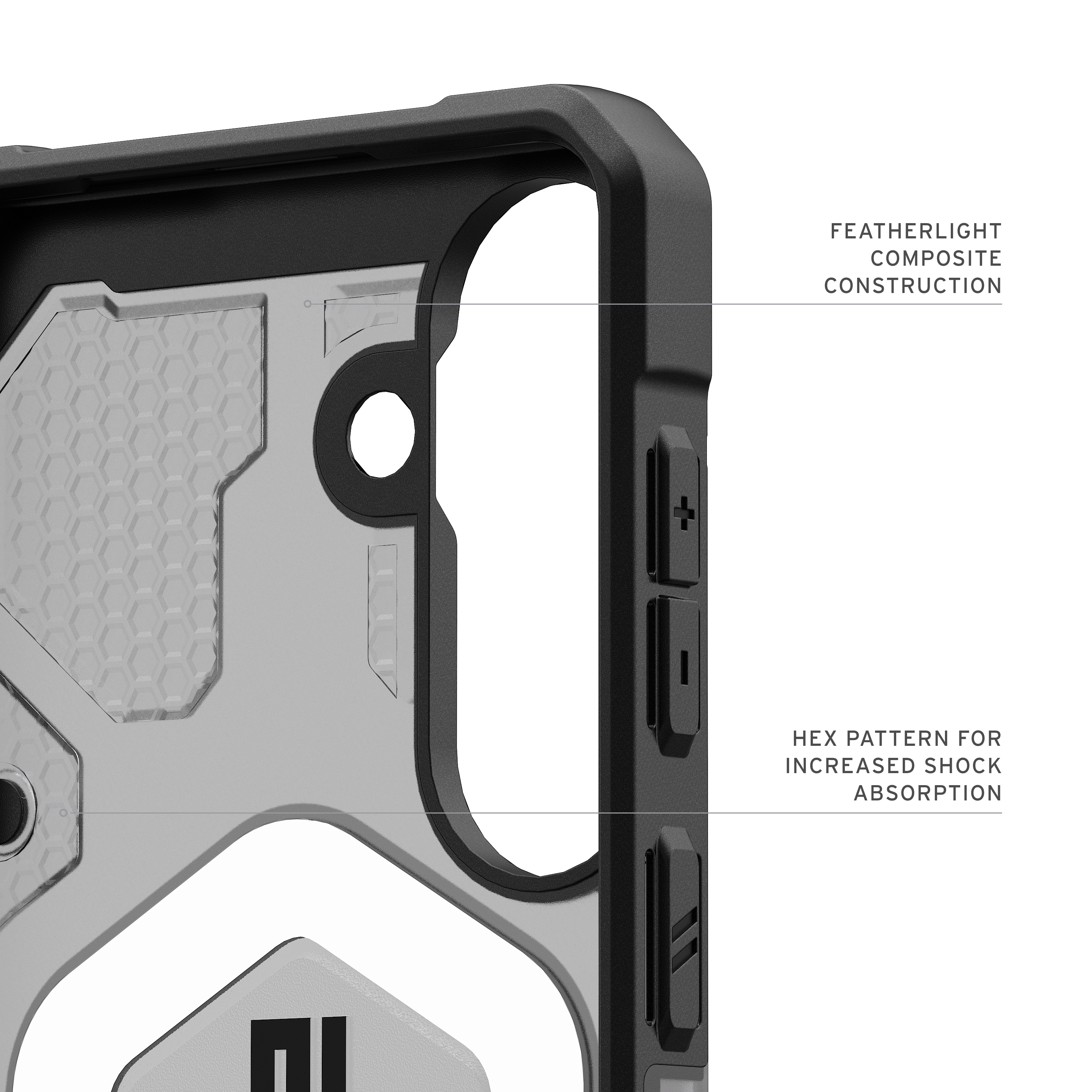 Urban Armor Gear UAG Pathfinder Case mit Magnet-Modul - Samsung Galaxy S26+ - ash