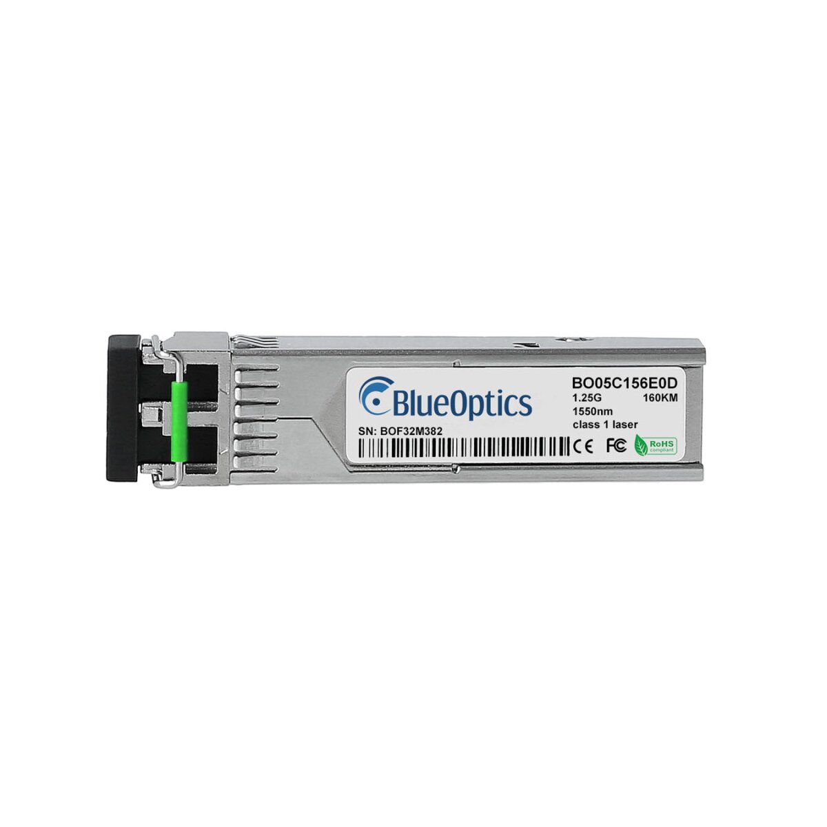 BlueOptics SFP-1G-ZX-160KM-ZY module metteur-rcepteur de rseau Fibre optique 1250 Mbit/s 1550 nm