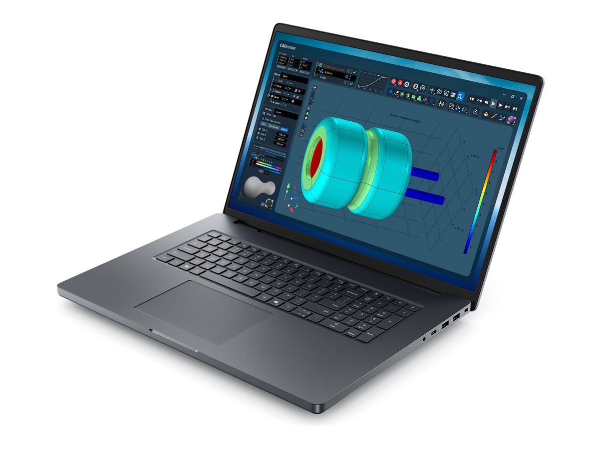 Dell Pro Max 18 Plus MB18250 - Intel Core Ultra 7 265HX / 2.6 GHz - vPro Enterprise - Win 11 Pro - RTX PRO 3000 Blackwell - 32 GB RAM - 1 TB SSD SED, NVMe, TLC, Class 40, Performance - 45.727 cm (18)