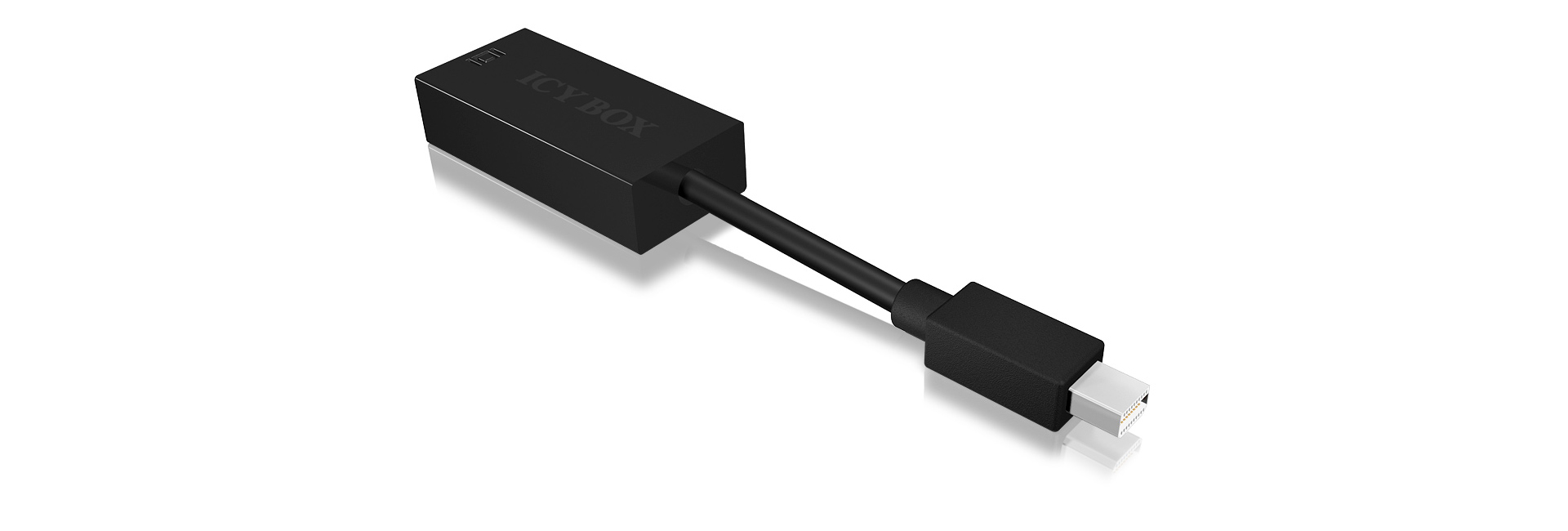ICY BOX IB-AC504 VGA (D-Sub) Mini DisplayPort Black