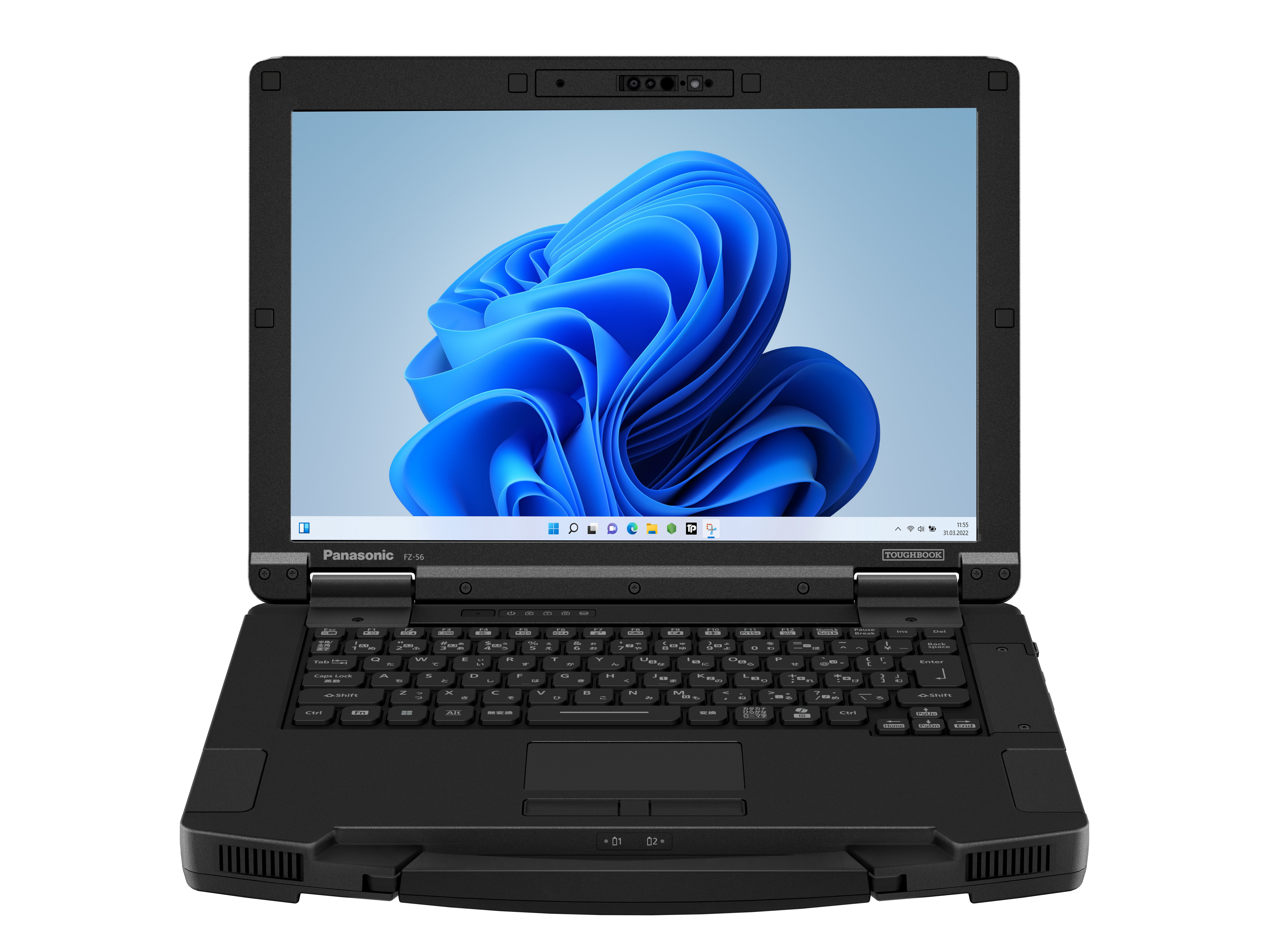 Panasonic Toughbook 56 mk1 Intel Core Ultra 5 235H Computer portatile 35,6 cm (14) WUXGA 16 GB DDR5-SDRAM 512 GB SSD Wi-Fi 7 (802.11be) Windows 11 Pro Nero, Grigio