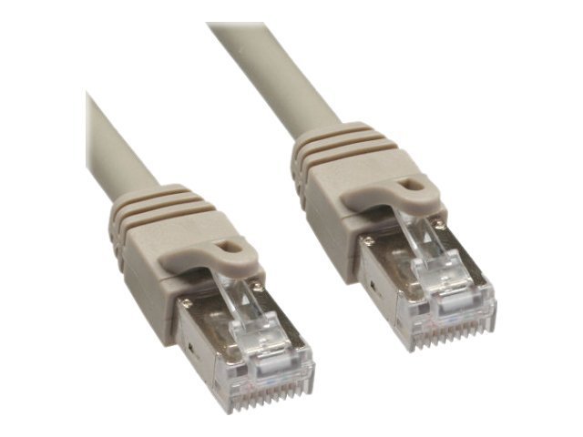 InLine Cavo patch Lan, S/FTP(PiMf), Cat.6, 250MHz, PVC, CU, certif., grigio, 2m