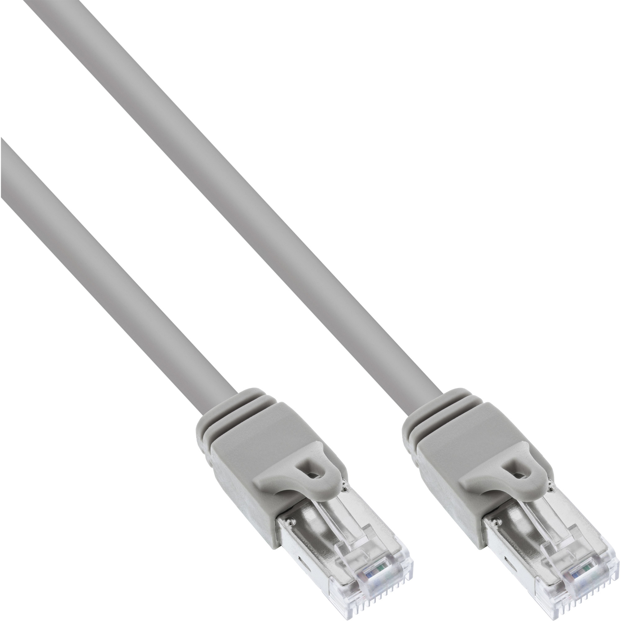 InLine Patch Cable S/FTP PiMF Cat.6 certified grey 2m