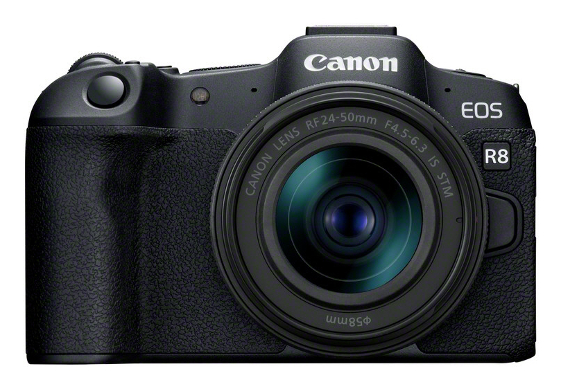 Canon EOS R8 + RF 24-50mm F4.5-6.3 IS STM Kit MILC 24,2 MP CMOS 6000 x 4000 Pixeles Negro