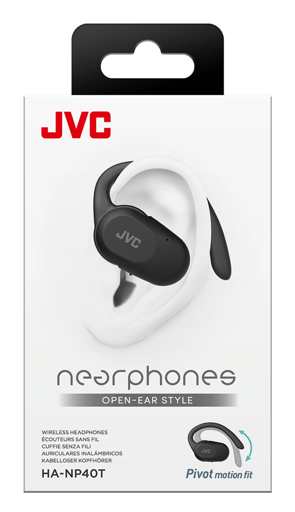 JVC HANP40TBU �couteur/casque Sans fil Crochets auriculaires Appels/Musique Bluetooth Noir