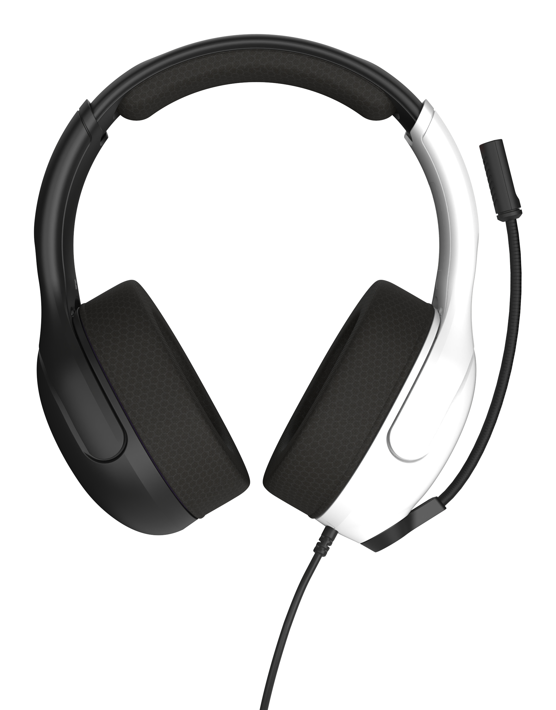 Turtle Beach Airlite Fit Black and White Wired Gaming Headset with Flip-to-Mute Mic, Over-Ear Premium Comfort and 40mm Speakers. Officially Licensed for Nintendo Switch