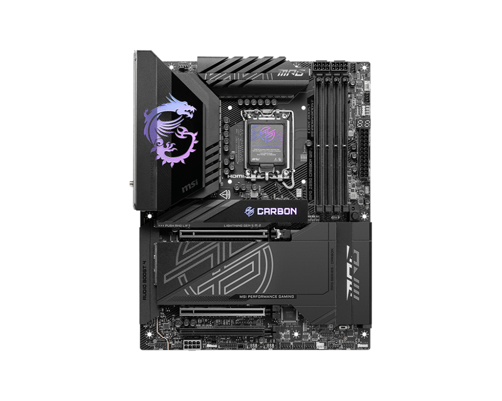 MSI MPG Z890 CARBON WIFI scheda madre Intel Z890 LGA 1851 (Socket V1) ATX