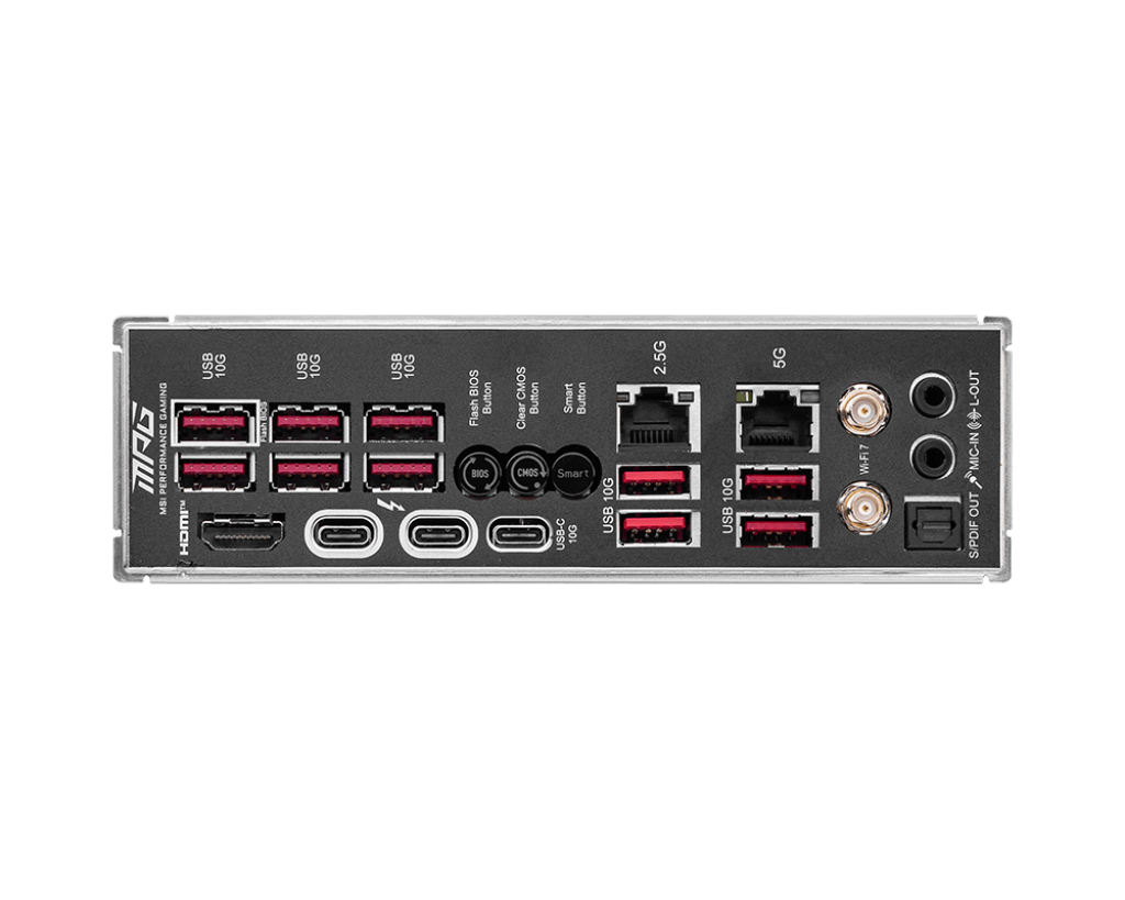 MSI MPG Z890 CARBON WIFI scheda madre Intel Z890 LGA 1851 (Socket V1) ATX