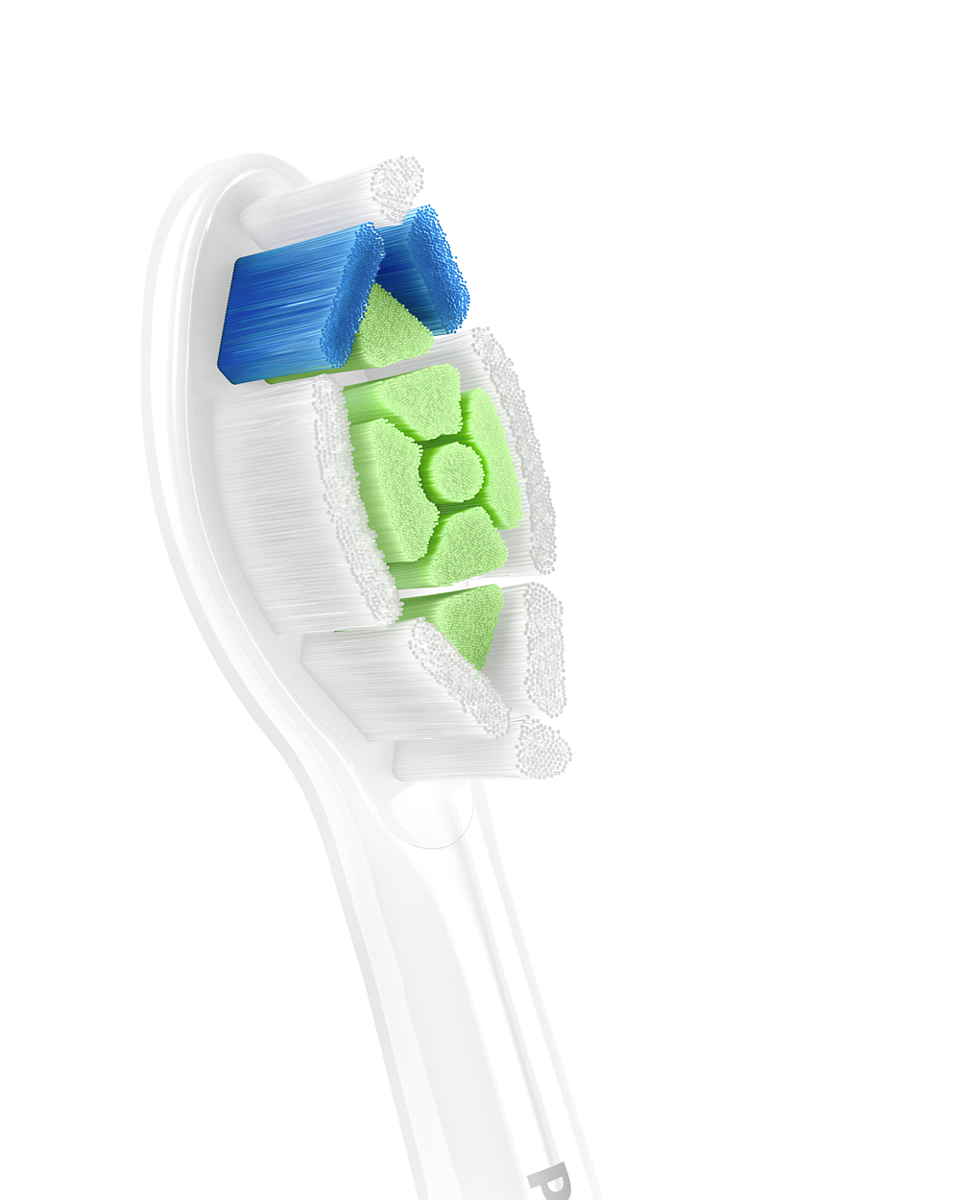 Philips Optimal White HX6066/87 Confezione da 6 testine