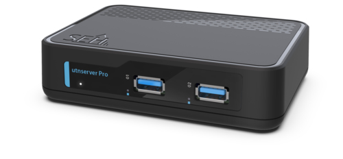 SEH utnserver Pro servidor de impresin LAN Ethernet Negro